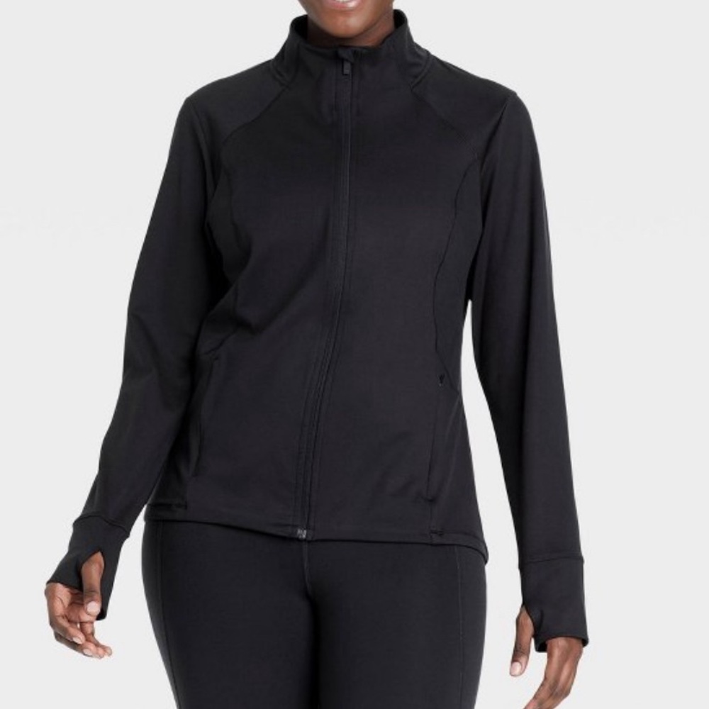 All in Motion Black Full Zip Jacket